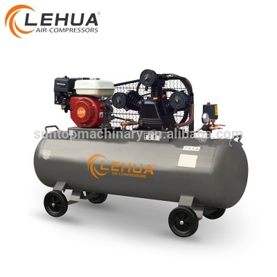 Gasoline diesel belt-driven air compressor 200L