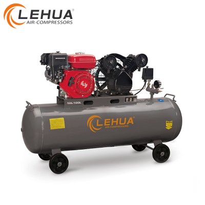 diesel/gasoline portable /Piston air compressor with CE 4kw 5.5hp