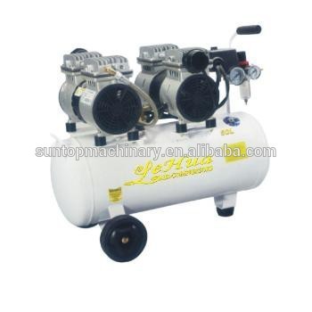 50L 0.55KW Dental low noise oilless air compressor