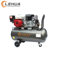 gasoline engine and electric motor air compressor 100L 200L