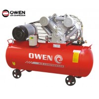 Electric piston belt driven air compressor with 7.5kw 10hp motors