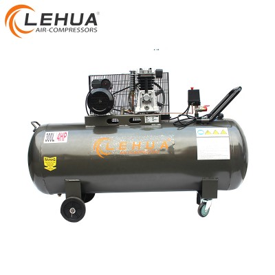 300L 4HP Portable Piston Italy Type Air Compressor