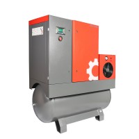 CACTD7.5A-20A 15kw motor all in one rotary screw air compressor with air dryer