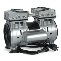 new design silent piston pump alternator oil free vacuum pump for milking machine